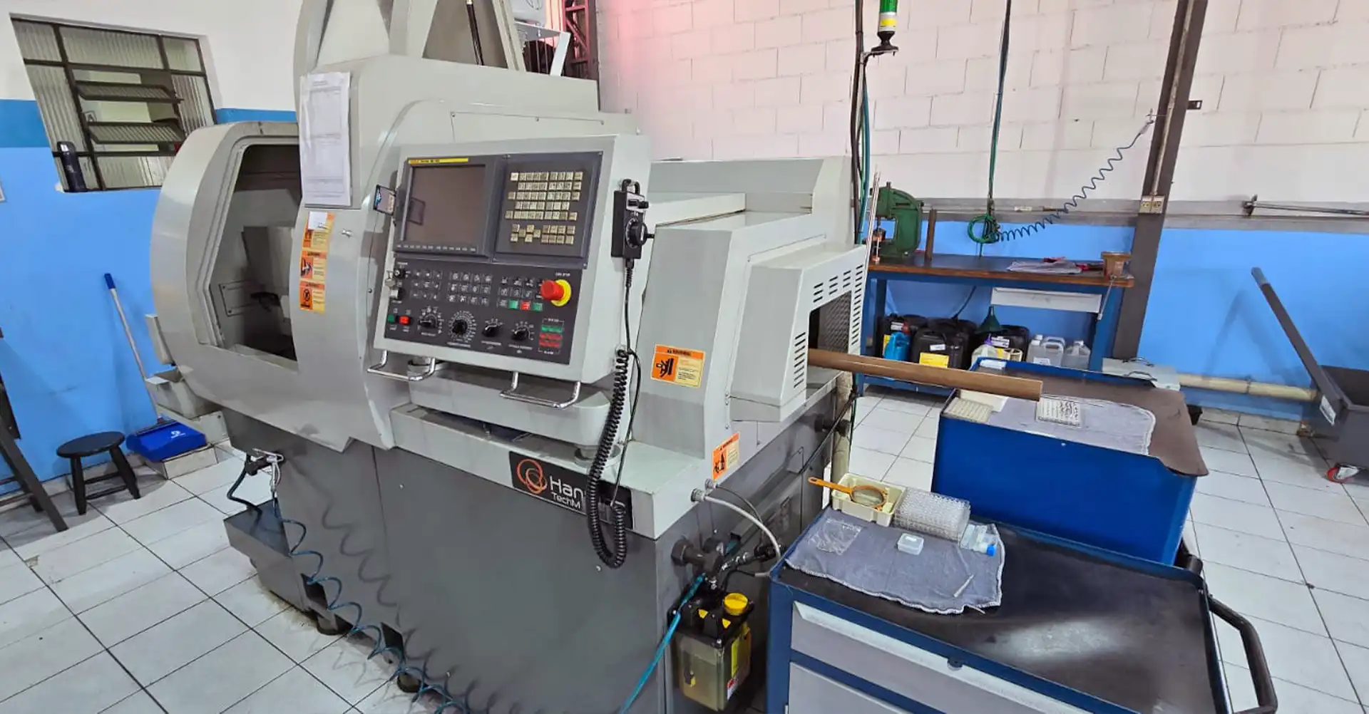 Leia mais sobre o artigo TORNO AUTOMÁTICO CNC HANWHA XD20M