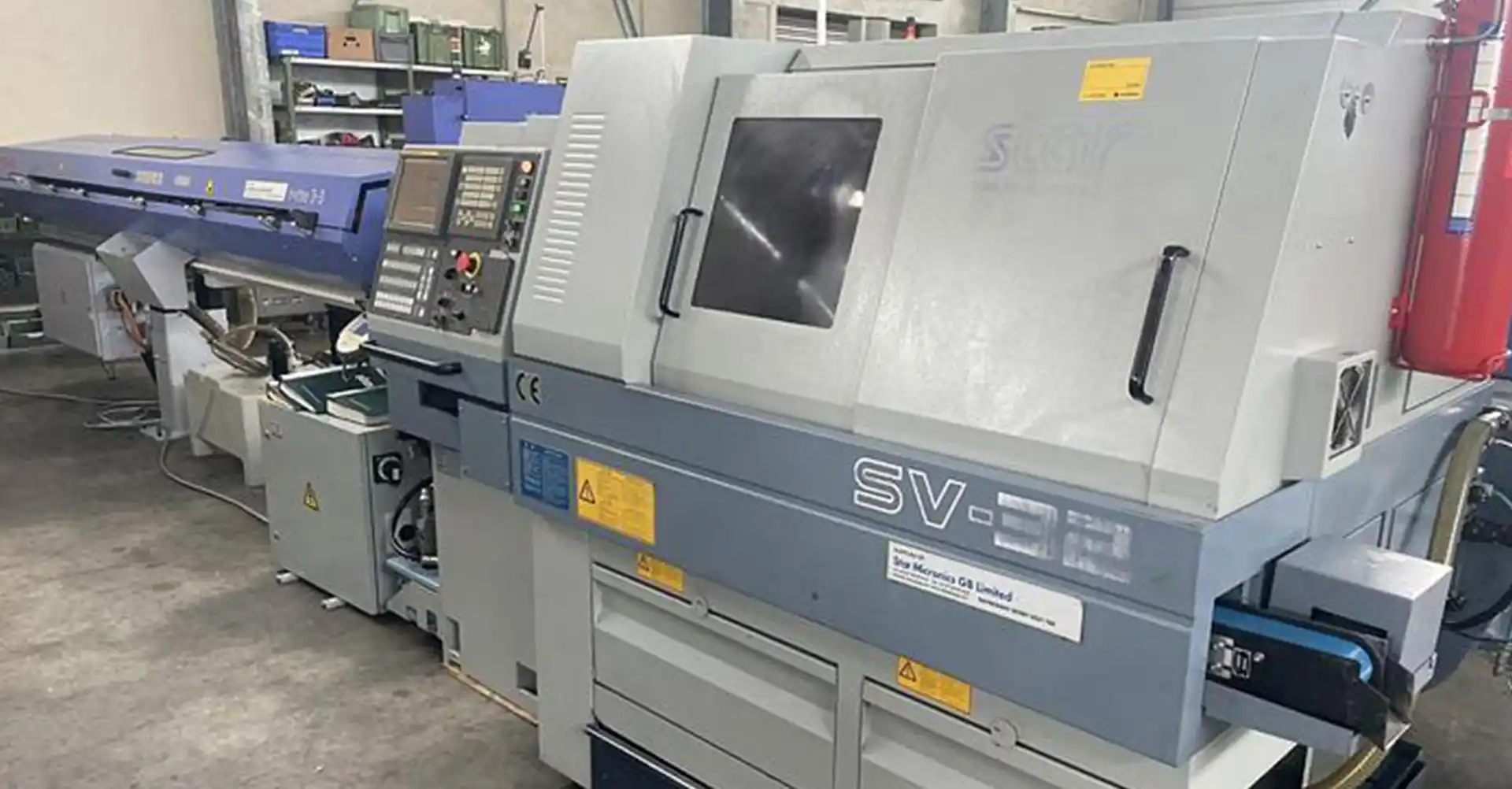 Leia mais sobre o artigo Torno de cabeçote móvel CNC de 9 eixos Star modelo SV32