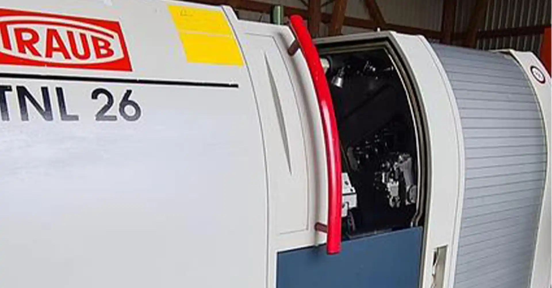 Leia mais sobre o artigo Torno de cabeçote móvel CNC INDEX TRAUB TNL26